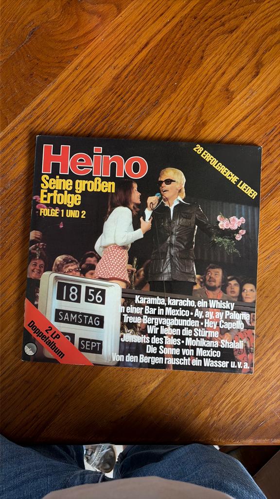Heino - Seine großen Erfolge (2LP Dubbelalbum), Gebruikt, Ophalen of Verzenden, Levenslied of Smartlap, 12 inch