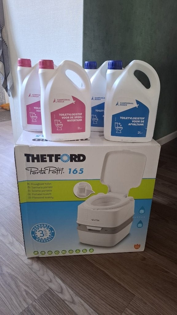 Chemische toilet, Caravans en Kamperen, Ophalen, Nieuw