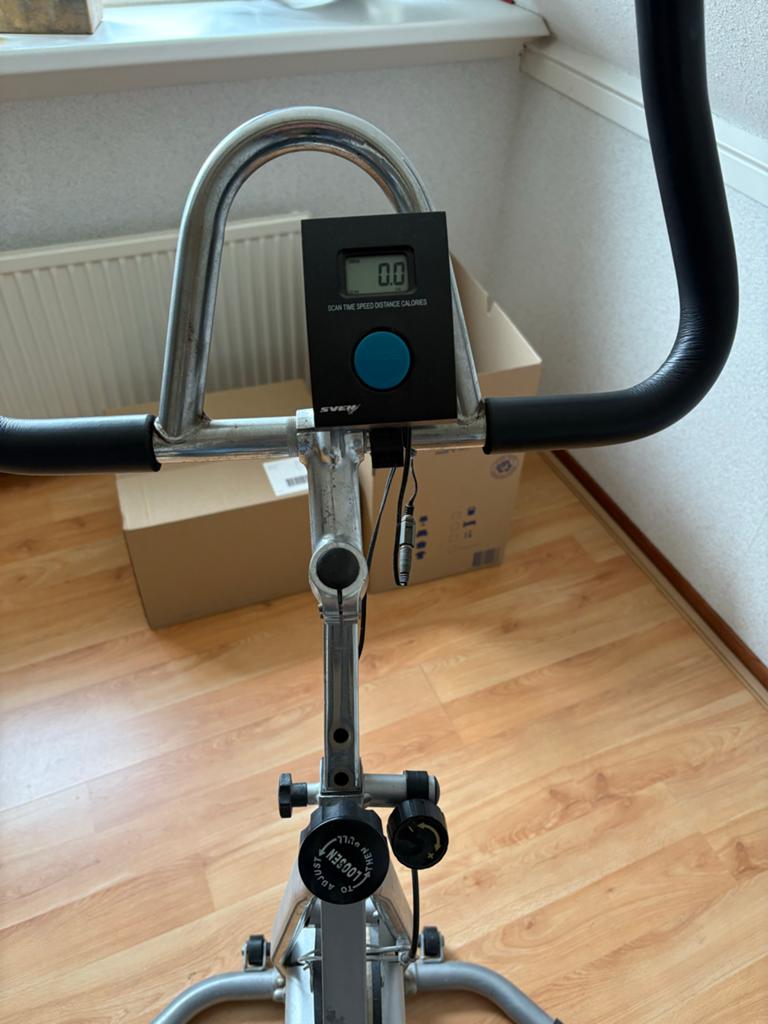 Hometrainer - Spinningfiets SP 4600, Ophalen, Gebruikt, Spinningfiets, Metaal