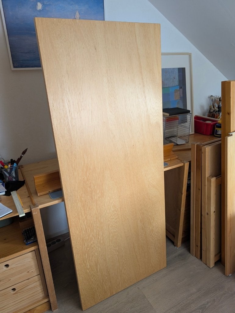 Lundia Bureaublad, Ophalen, Demontabel, Gebruikt, Scandinavisch