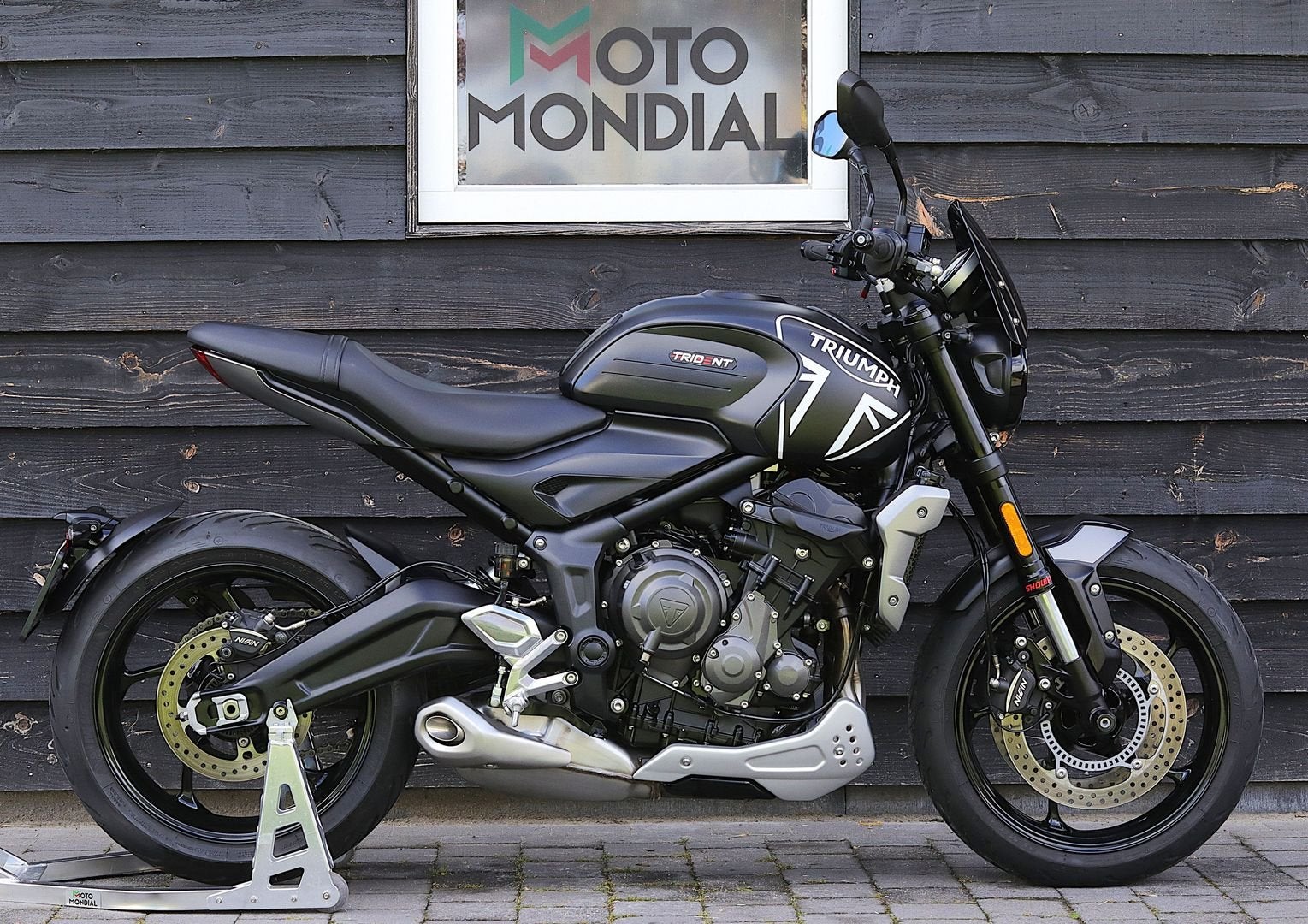 TRIUMPH TRIDENT 660 (bj 2022) Quickshift, Handvatverw., Motoren, Motoren | Triumph, Bedrijf, Naked bike, 4 cilinders