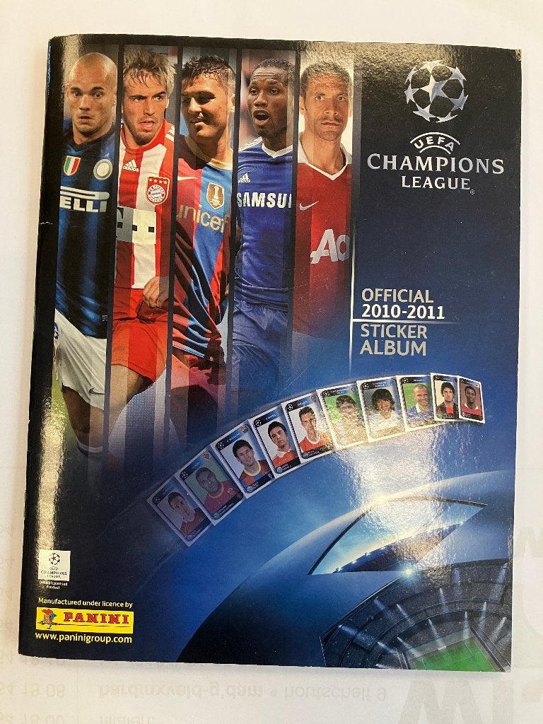 Panini Champions League 2010-2011, Ophalen of Verzenden, Zo goed als nieuw, Buitenlandse clubs, Poster, Plaatje of Sticker