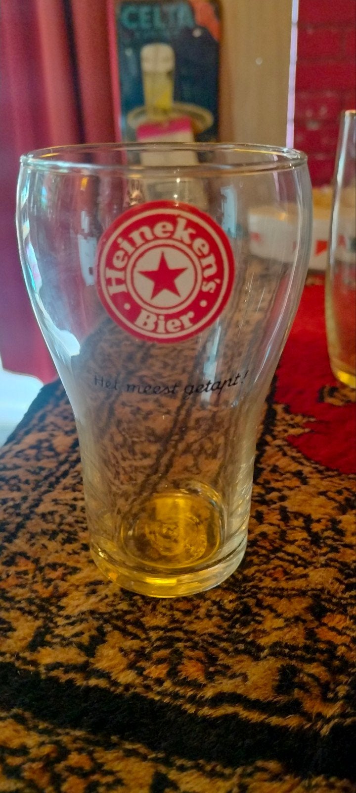 Oud Heineken's bierglasje - Vintage verzamelitem, Verzamelen, Ophalen