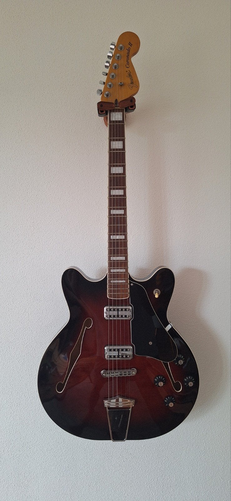 Fender Coronado II, Muziek en Instrumenten, Ophalen, Zo goed als nieuw, Semi-solid body, Fender