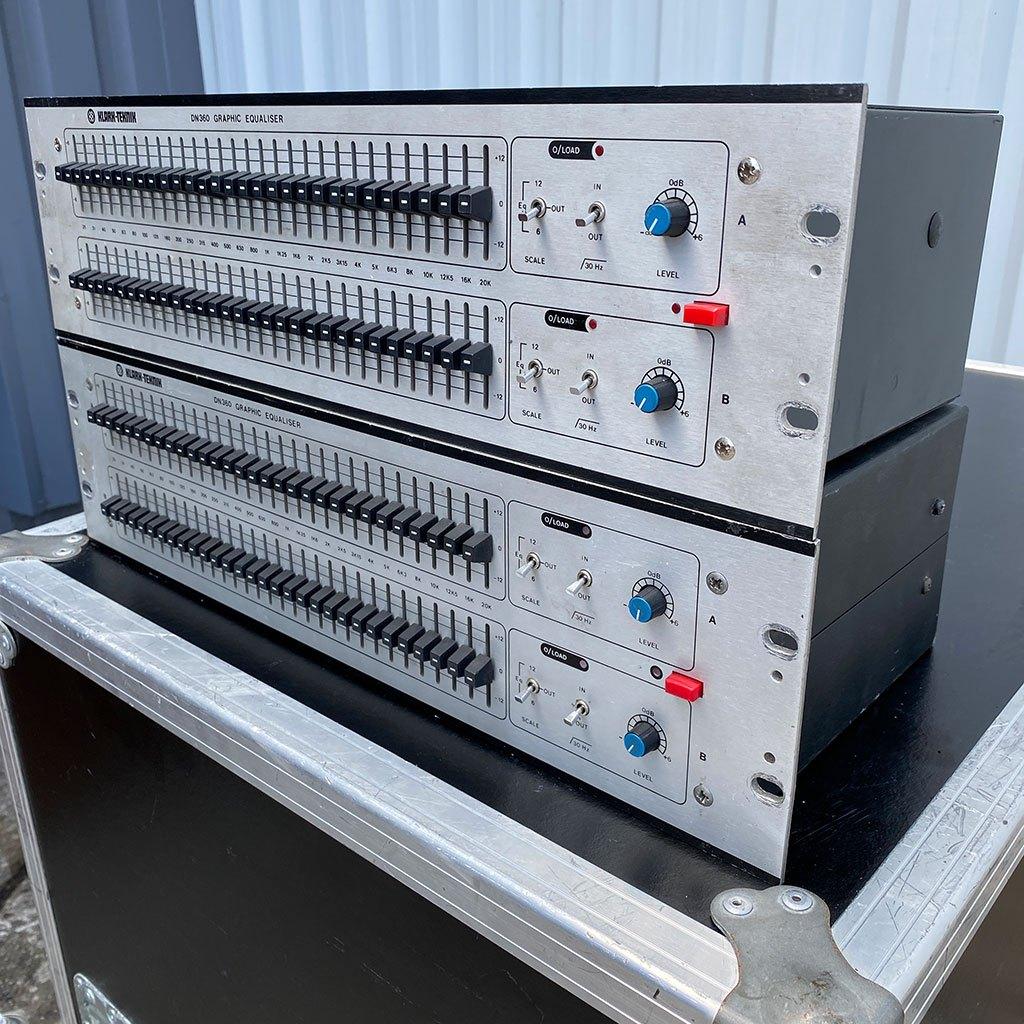 Klark Teknik DN360 dual channel 30-band equaliser, Muziek en Instrumenten, Effecten, Ophalen, Gebruikt, Equalizer