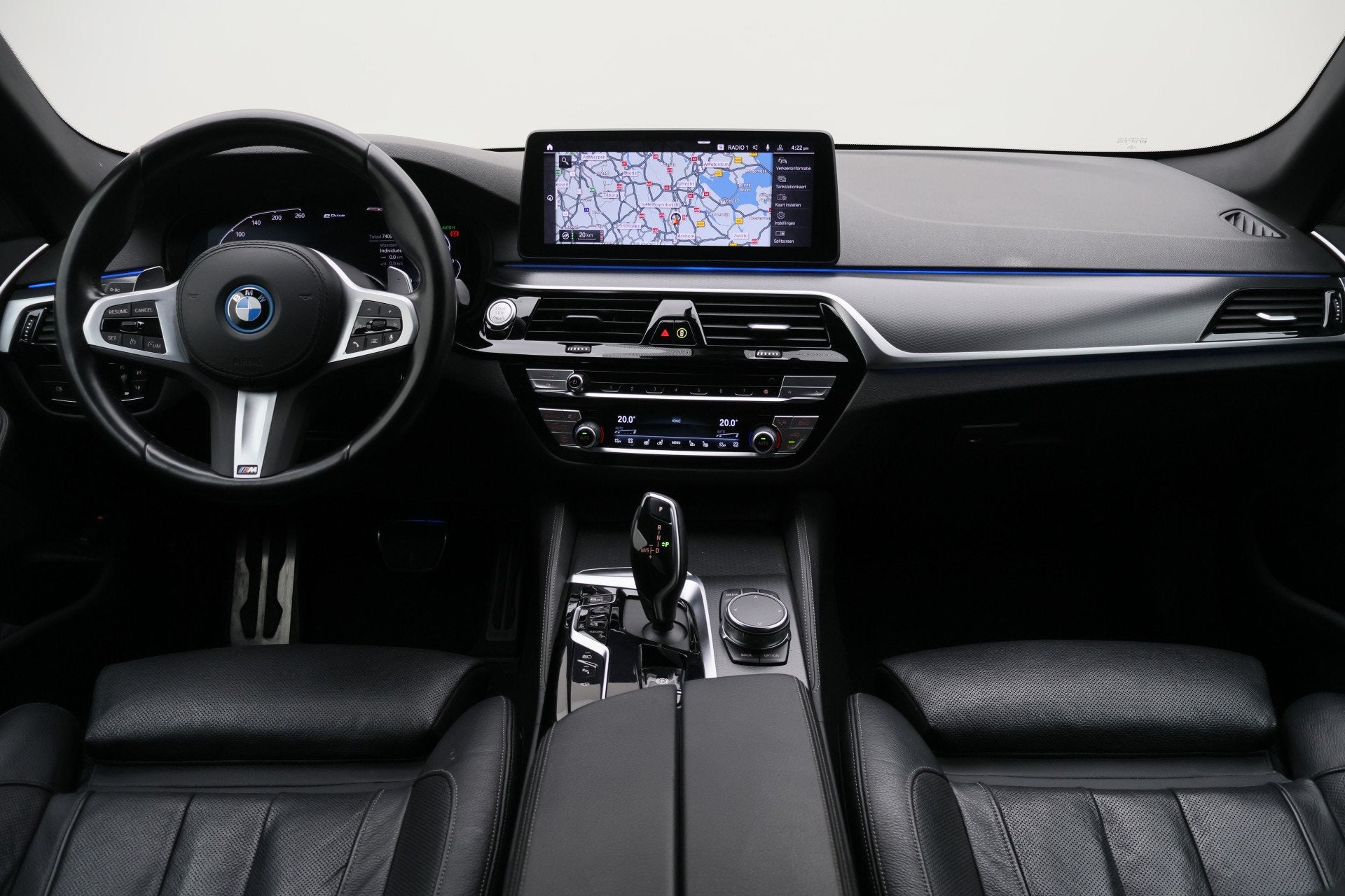 BMW 5 Serie Touring 530e M Sport Edition SOH 99%, Leer, Soft, Auto's, Automaat, 1998 cc, Achterwielaandrijving, Gebruikt