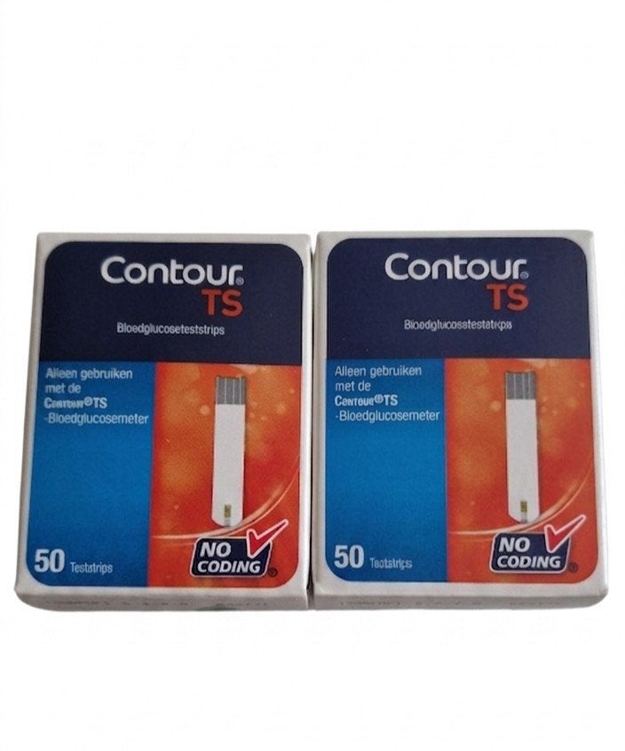 Contour TS Bloedglucoseteststrips  € 8,00 per doosje, Ophalen