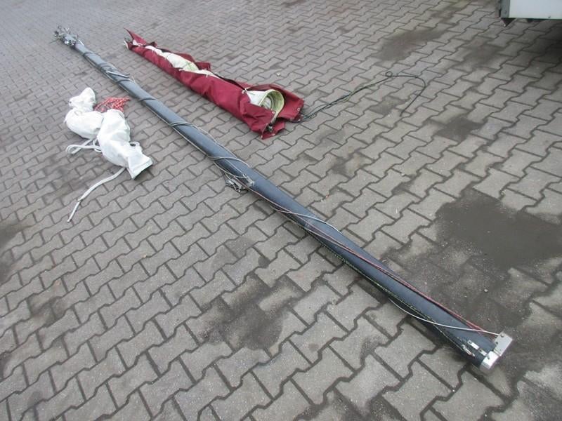 Aluminium mast 7,24 meter+ giek, zeilen enz van een Centaur, Watersport en Boten, Accessoires en Onderhoud, Ophalen, Gebruikt