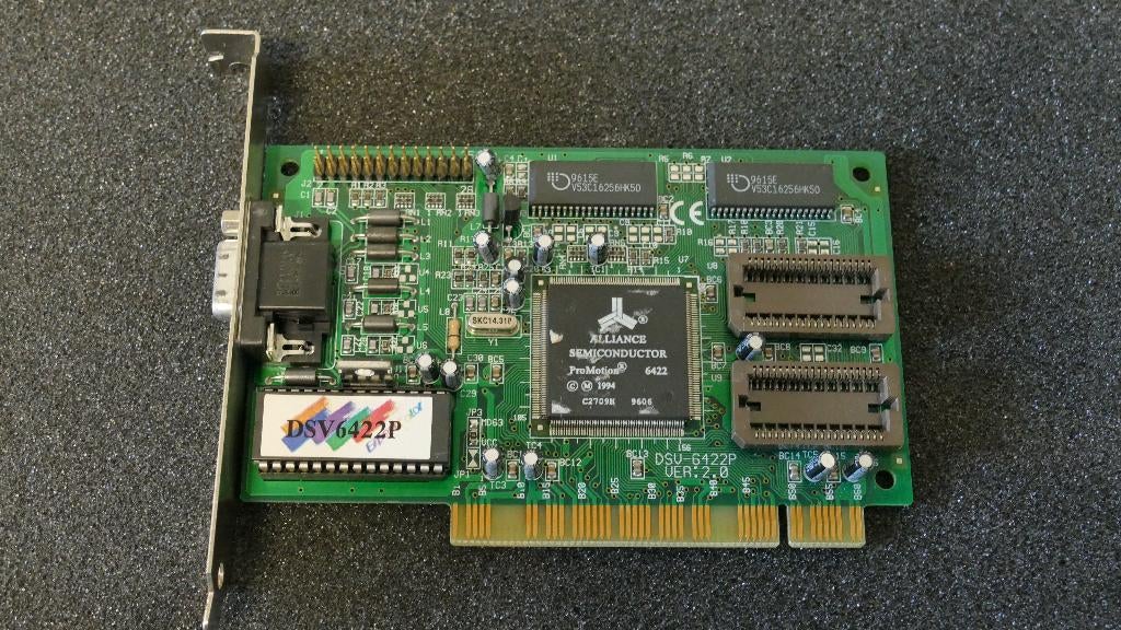 Alliance ProMotion 6422 PCI videokaart (DataExpert DSV-6422P, Computers en Software, Ophalen of Verzenden