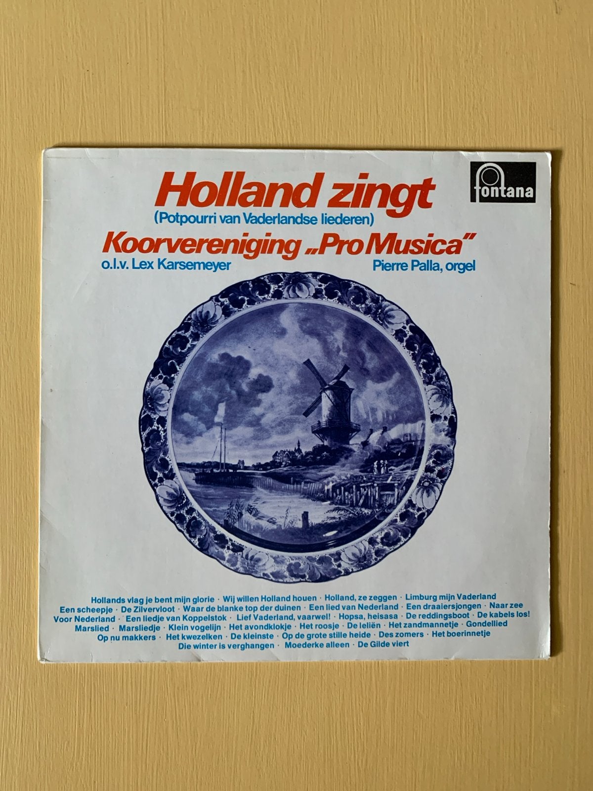 Holland Zingt - Koorvereniging Pro Musica (LP), Ophalen of Verzenden, Gebruikt, Overige genres