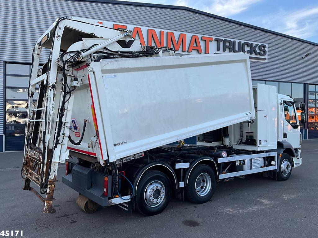 DAF FAN LF 220 Euro 6 Bekker LaGram Glaswagen (bj 2015), Auto's, Vrachtwagens, Automaat, Parkeercamera, Euro 6, Origineel Nederlands