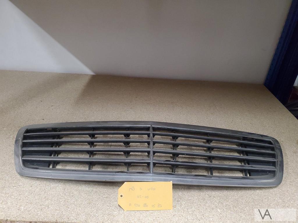 Mercedes S klasse W220 facelift grille 2002-2005 nette staat, Gebruikt, -, Ophalen of Verzenden, -