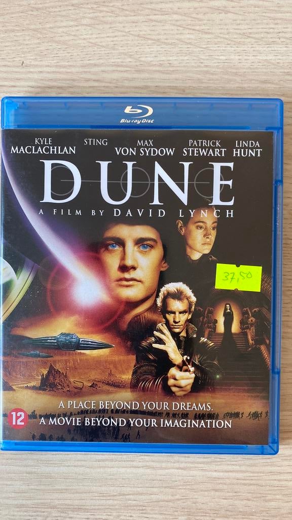 Dune blu ray NL versie 1984, Cd's en Dvd's, Blu-ray, Ophalen of Verzenden, Zo goed als nieuw, Avontuur