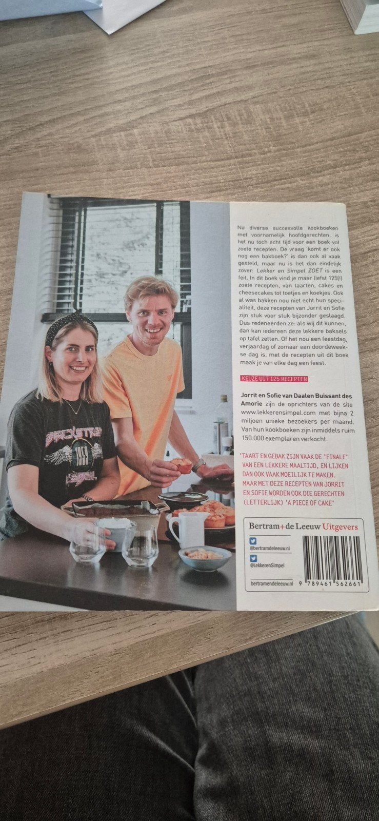 Sofie Chanou - Lekker & simpel zoet, Boeken, Kookboeken, Hoofdgerechten, Zo goed als nieuw, Sofie Chanou; Jorrit van Daalen Buissant des Amorie