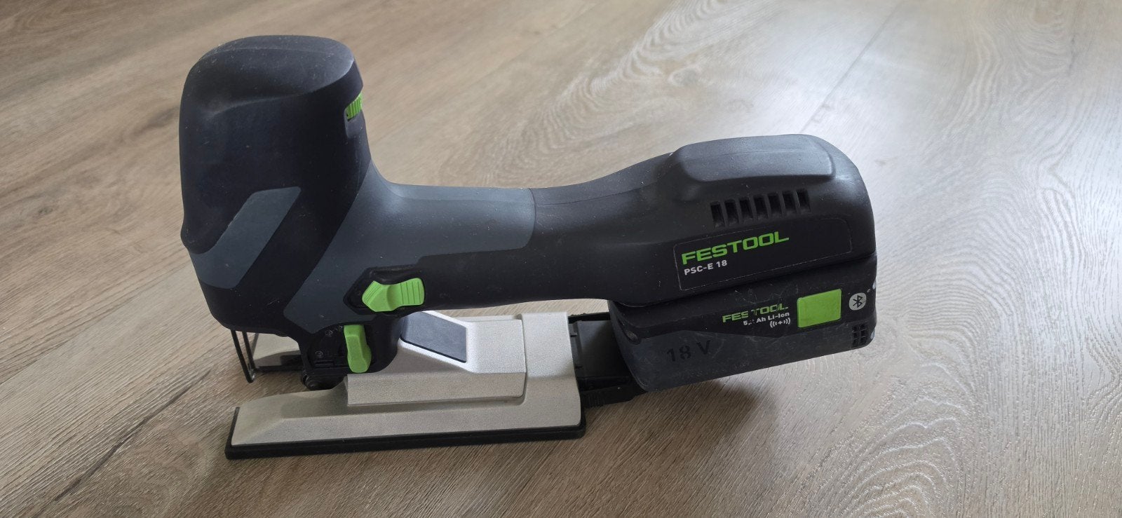 Festool PSC-E 18 Accu Decoupeerzaag - Zo goed als nieuw, 600 tot 1200 watt, Ophalen of Verzenden, Zo goed als nieuw, Festool