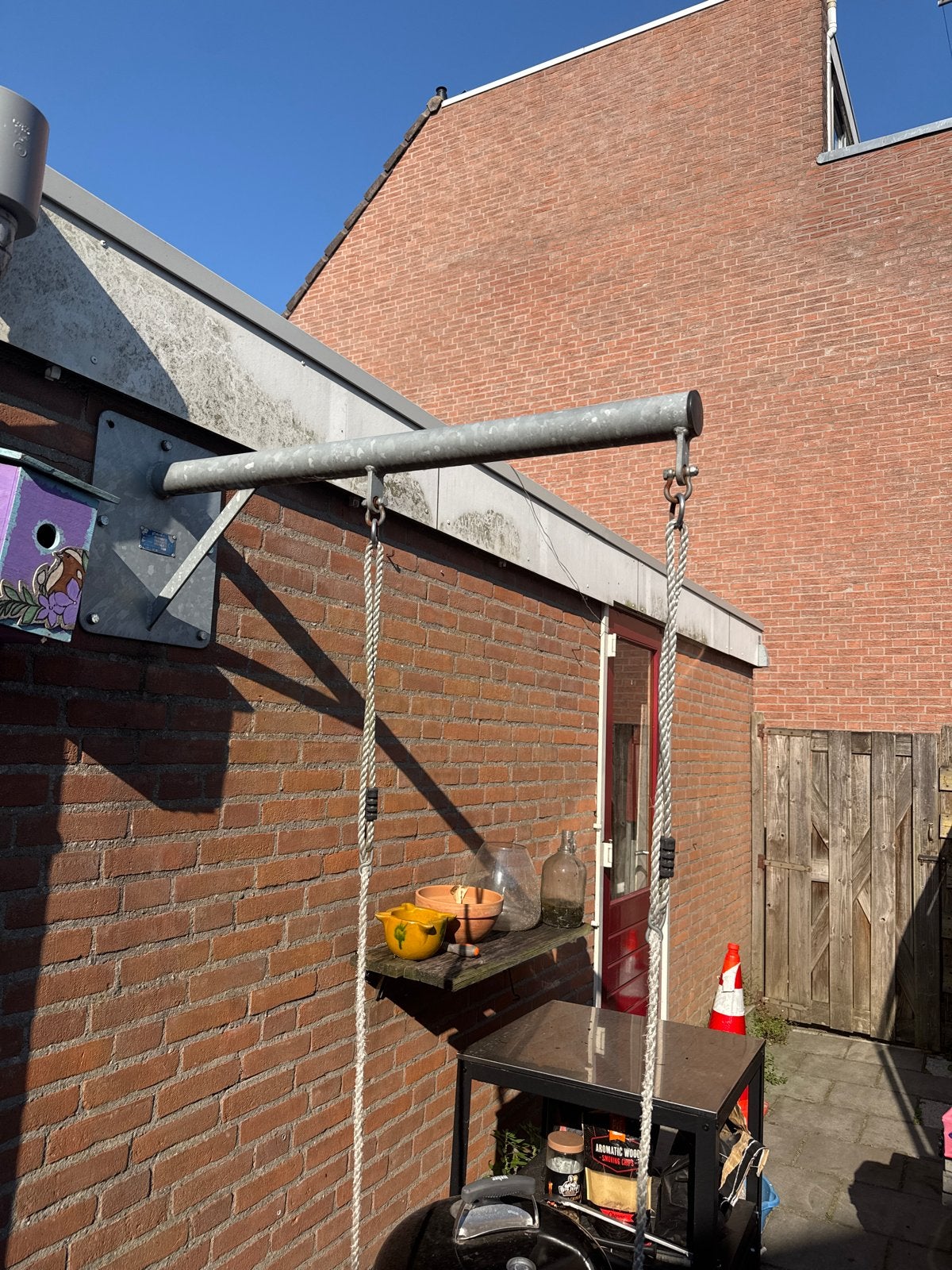 Wallyswing muurschommel met schommels, Ophalen, Gebruikt, Schommel, Aanbouwonderdeel