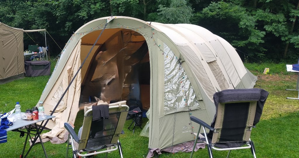 Bardani Casa Grande 400 Ripstop tunneltent, Ophalen, Gebruikt, Tot en met 6