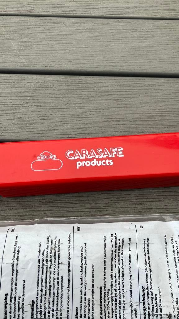 Carasafe disselweger, Ophalen of Verzenden, Zo goed als nieuw