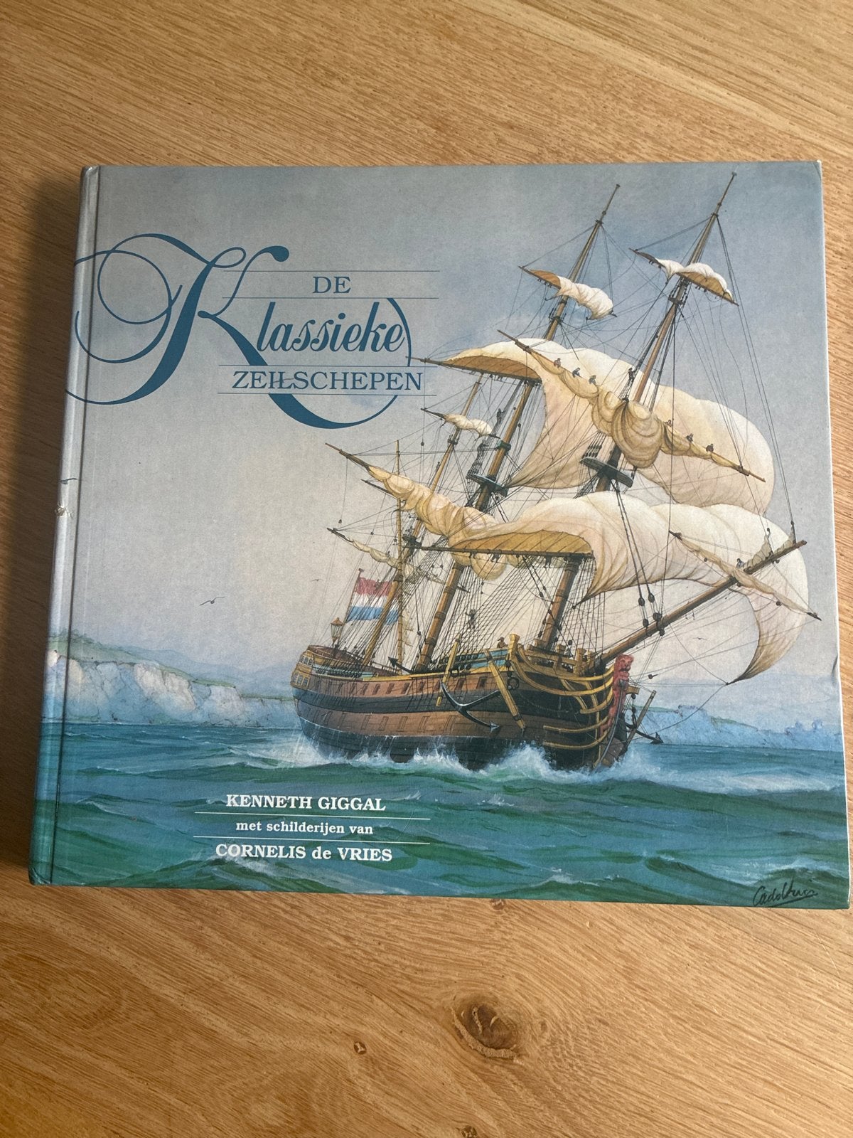 De Klassieke Zeilschepen - Kenneth Giggal, Ophalen of Verzenden, Zo goed als nieuw, Overige typen
