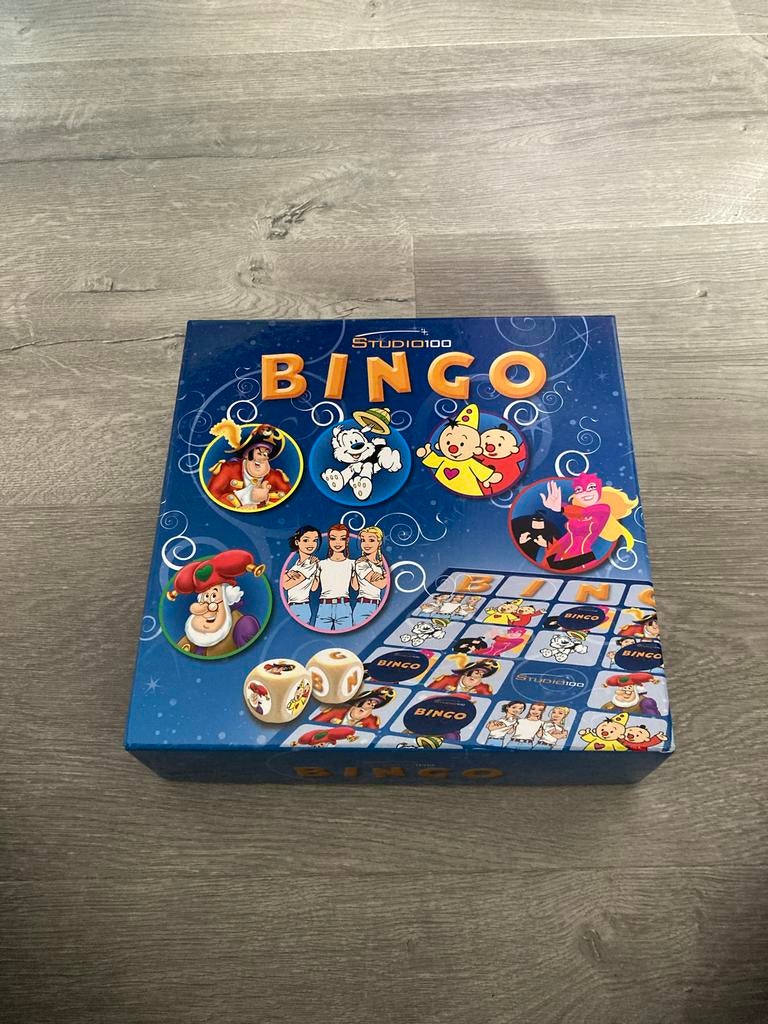 Studio 100 Bingo Spel - Compleet en in goede staat, Vijf spelers of meer, Ophalen, Gebruikt