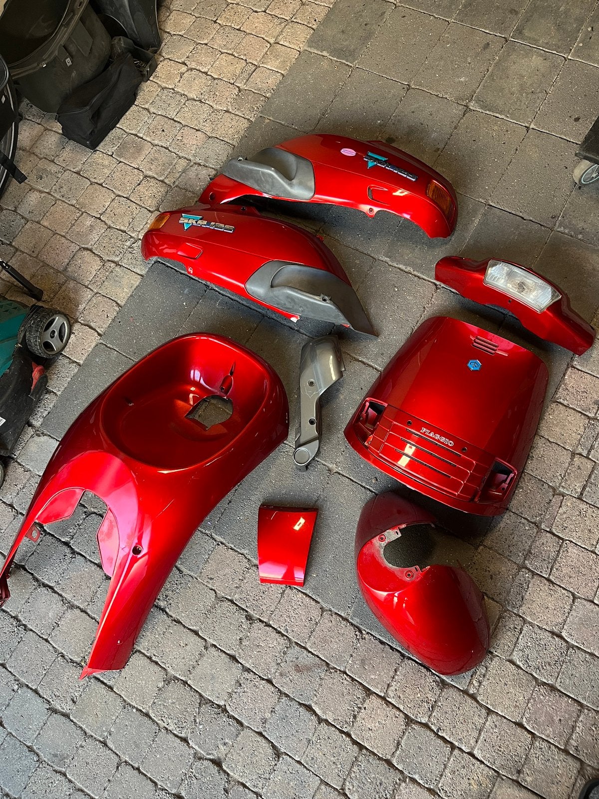 Piaggio skipper kappenset, Ophalen, Zo goed als nieuw, Kap
