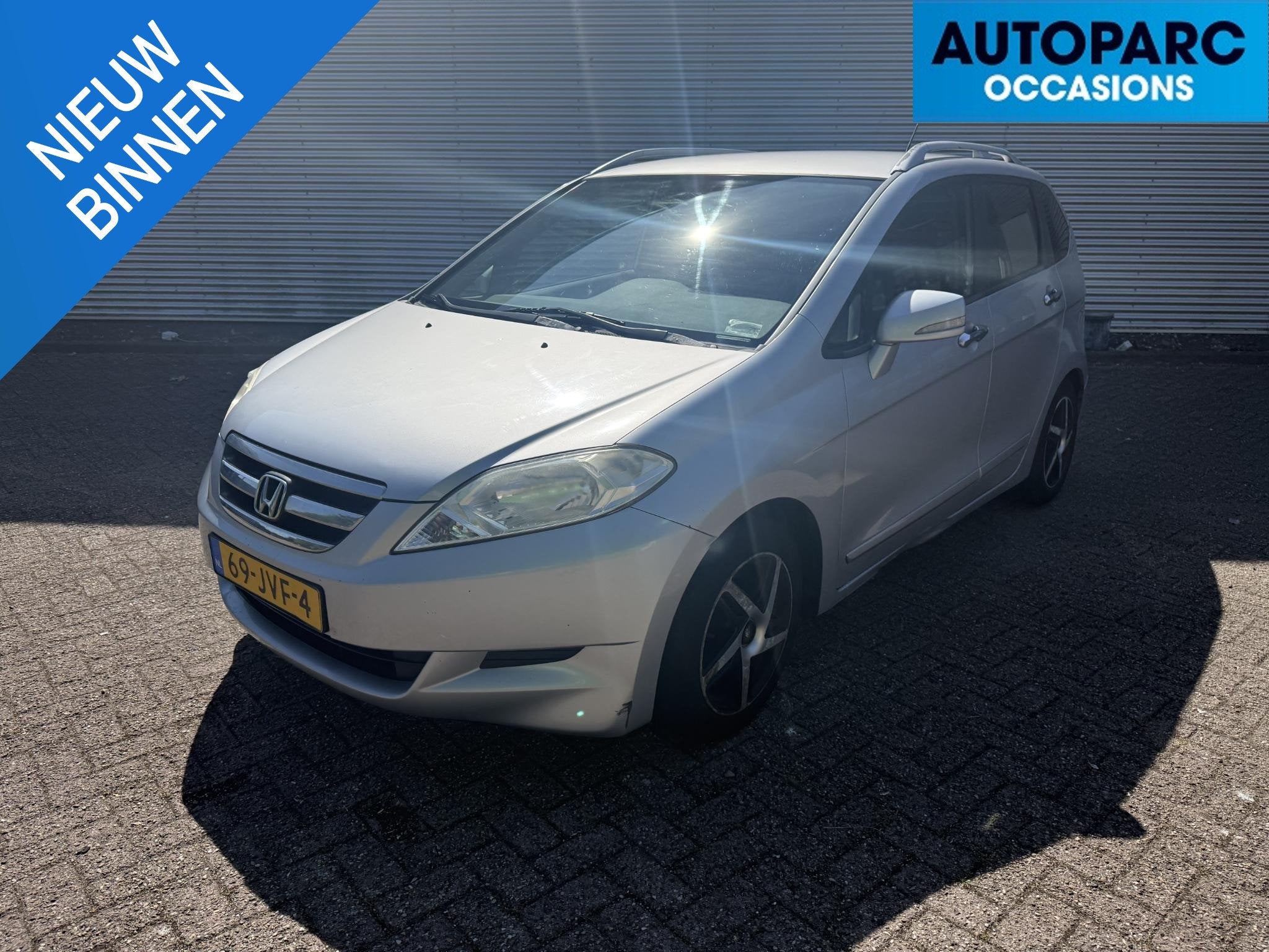 Honda FR-V 1.7i , 6 PERSOONS, AIRCO, 187.668 km NAP BETROUWB, Gebruikt, 4 cilinders, FR-V, Automatische klimaatregeling