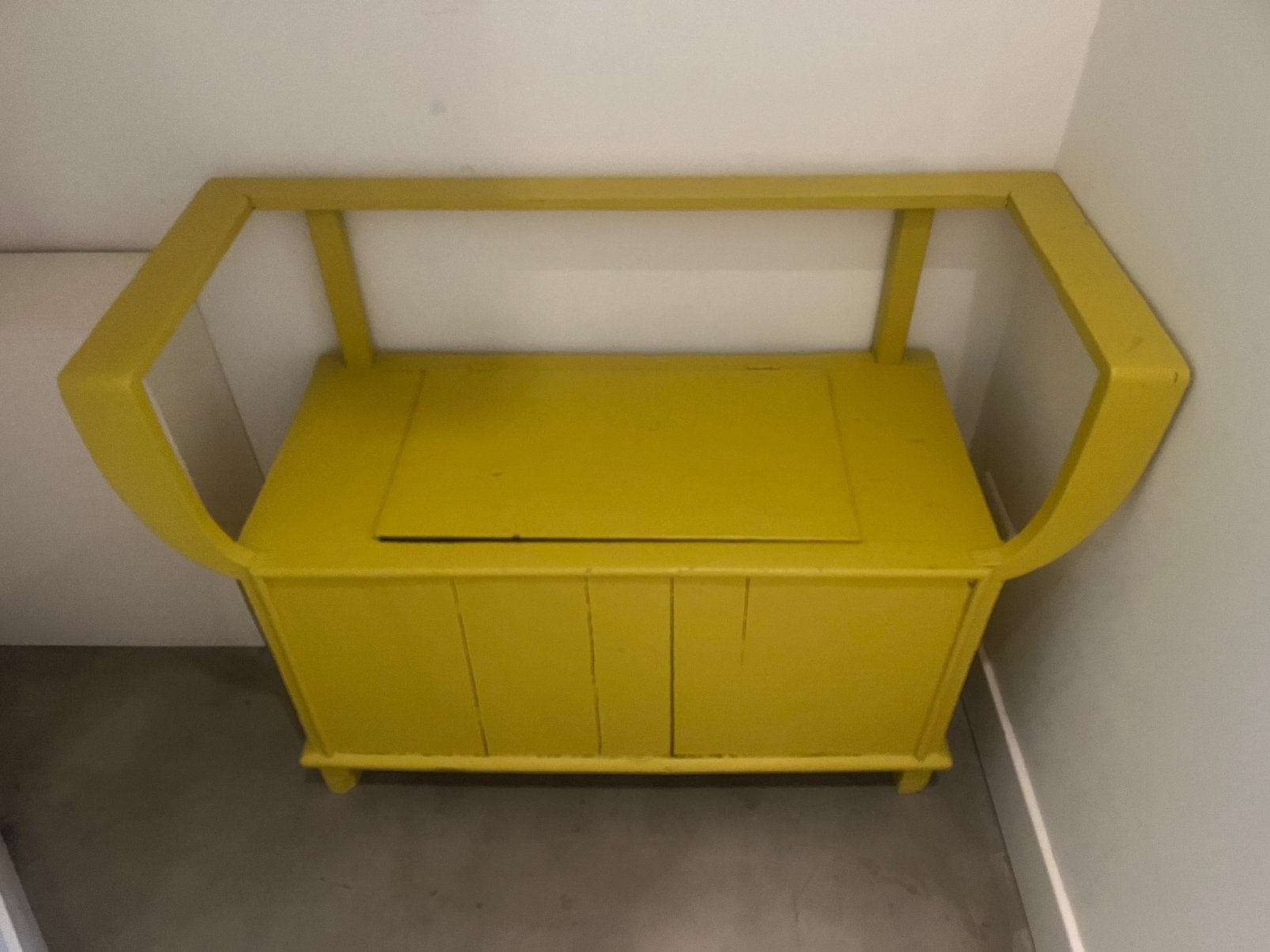 Klepbank - bankje, Ophalen