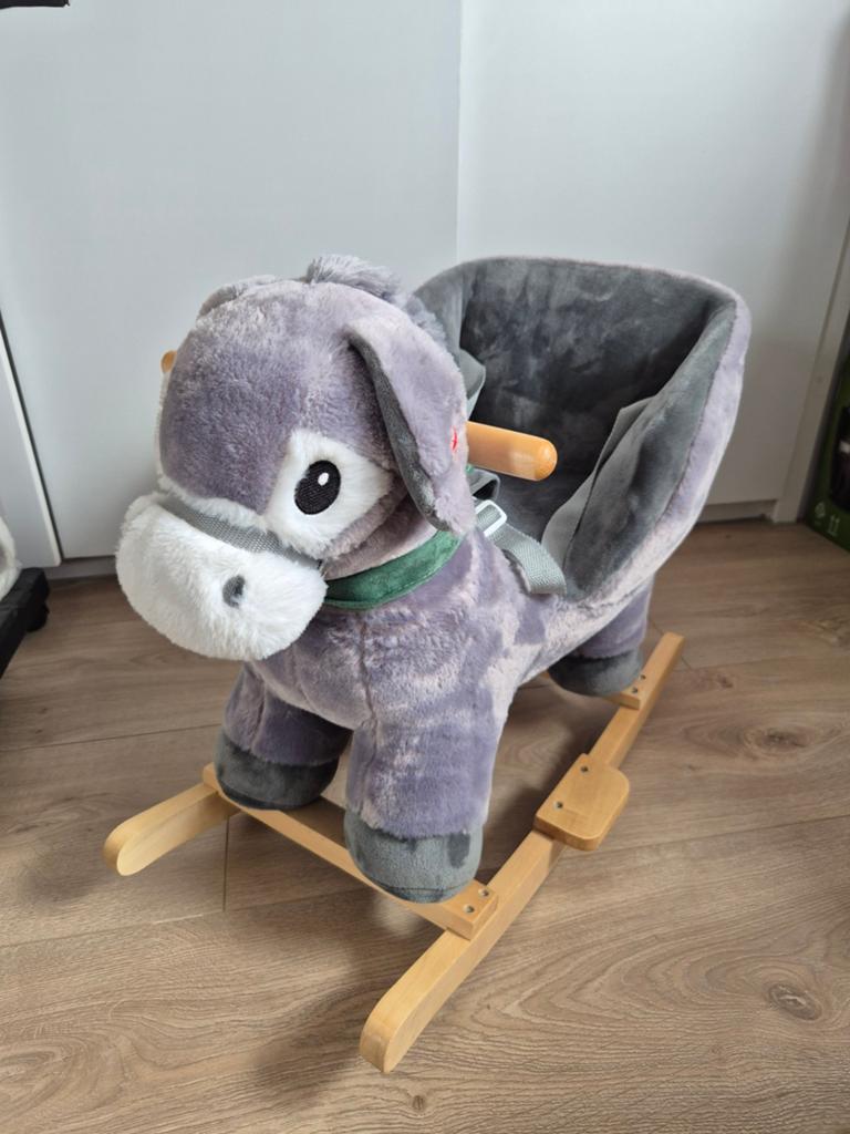 Tryco Ezel Schommelstoel met Geluid - Werkend, Kinderen en Baby's, Speelgoed | Babyspeelgoed, Ophalen, Gebruikt, Overige typen