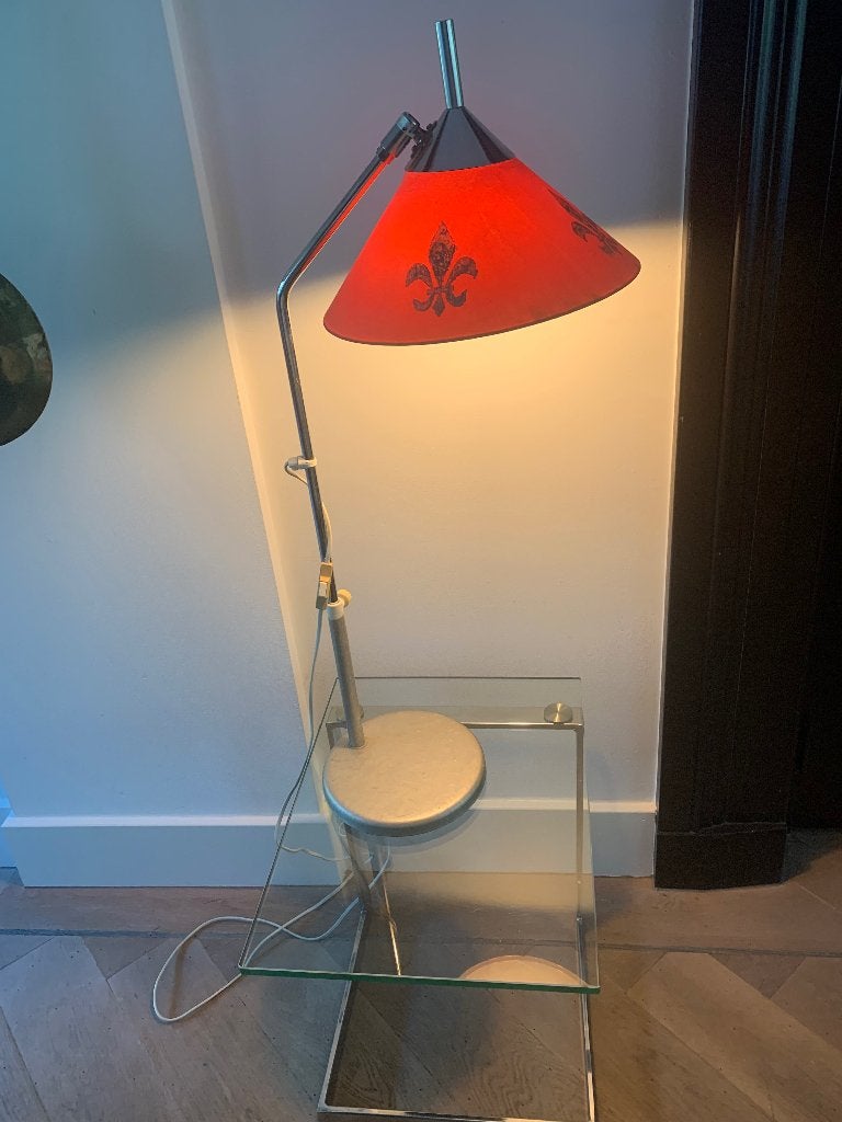Modena Tafellamp in hoogte verstelbaar vintage, Huis en Inrichting, Ophalen, 86 cm, Gebruikt, Overige merken