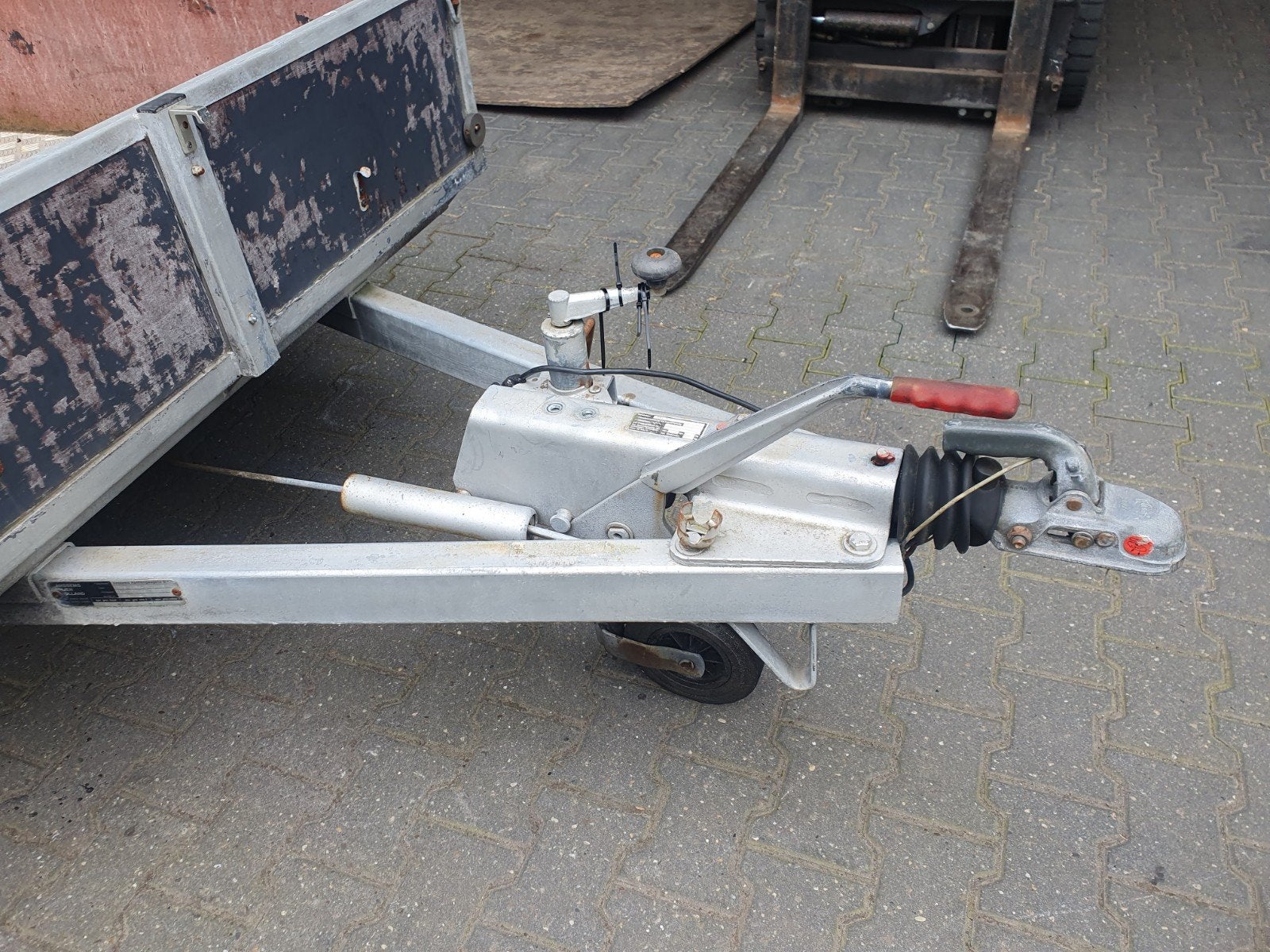 Anssems bakwagen 256x135 1450kg nu 750 marge, Auto diversen, Aanhangers en Bagagewagens, Ophalen of Verzenden