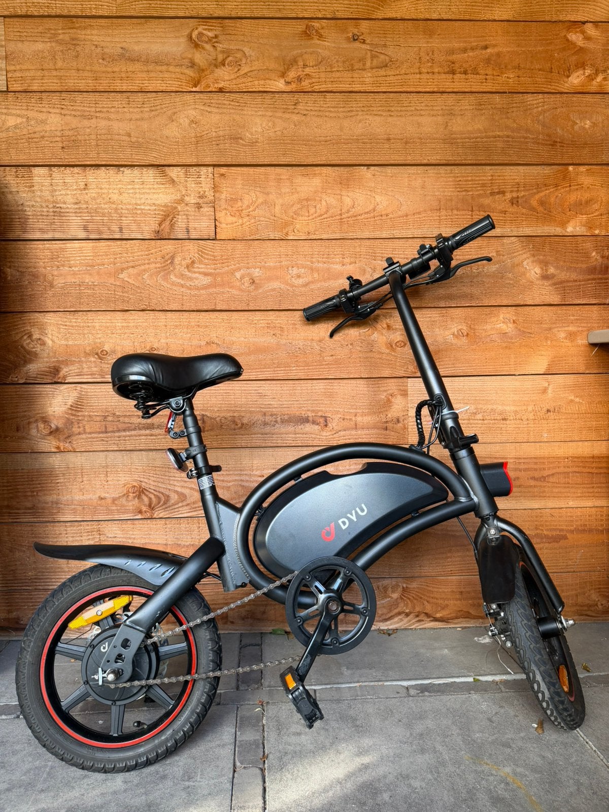 DYU D3F elektrische vouwfiets zo goed als nieuw!, Ophalen, Zo goed als nieuw