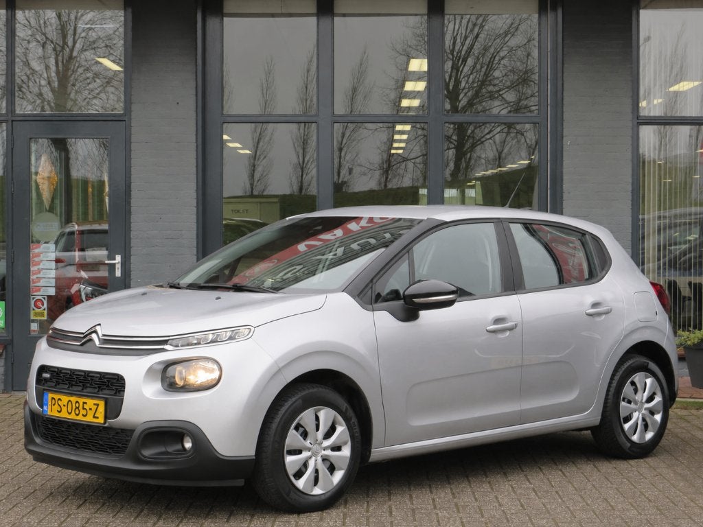 Citroën C3 - 2017 Grijs - Apple Carplay - Navigatie, Voorwielaandrijving, 40 €/maand, 450 kg, Origineel Nederlands