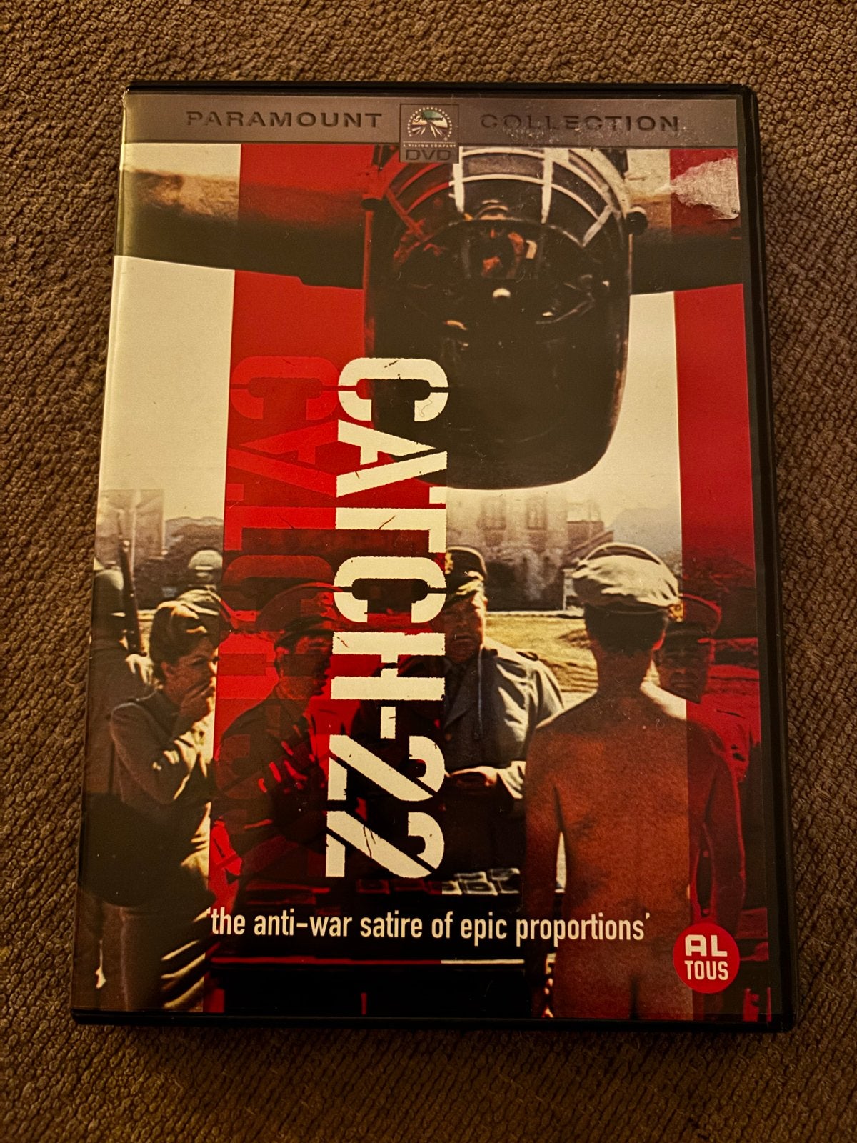 Catch-22 DVD - Klassieke anti-oorlog satire, Vanaf 16 jaar, Nederlands, Ophalen of Verzenden, Inclusief doosje