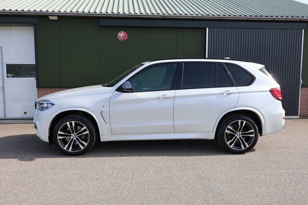 BMW X5 xDrive35i 7Pers. High Executive, Topstaat Dealer onde, Auto's, Automaat, 2005 kg, 7 stoelen, Wit