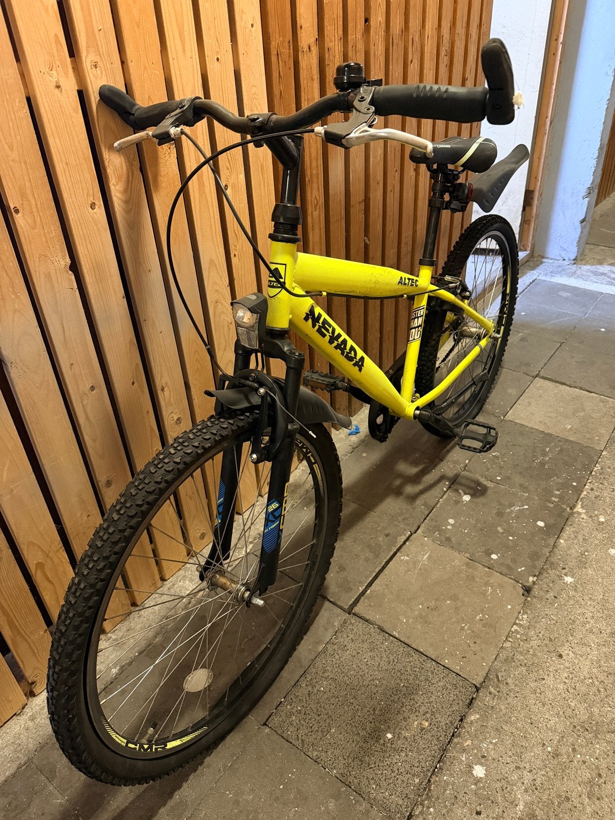 Altec Nevada Mountainbike - Geel, Gebruikt, Fietsen en Brommers, Fietsen | Mountainbikes en ATB, Gebruikt, Hardtail, 53 tot 57 cm