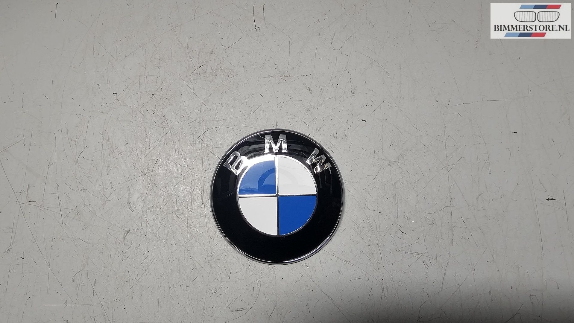 BMW embleem achterklep (alternatief) logo zwart blauw wit ch, -, -, Nieuw, Ophalen of Verzenden