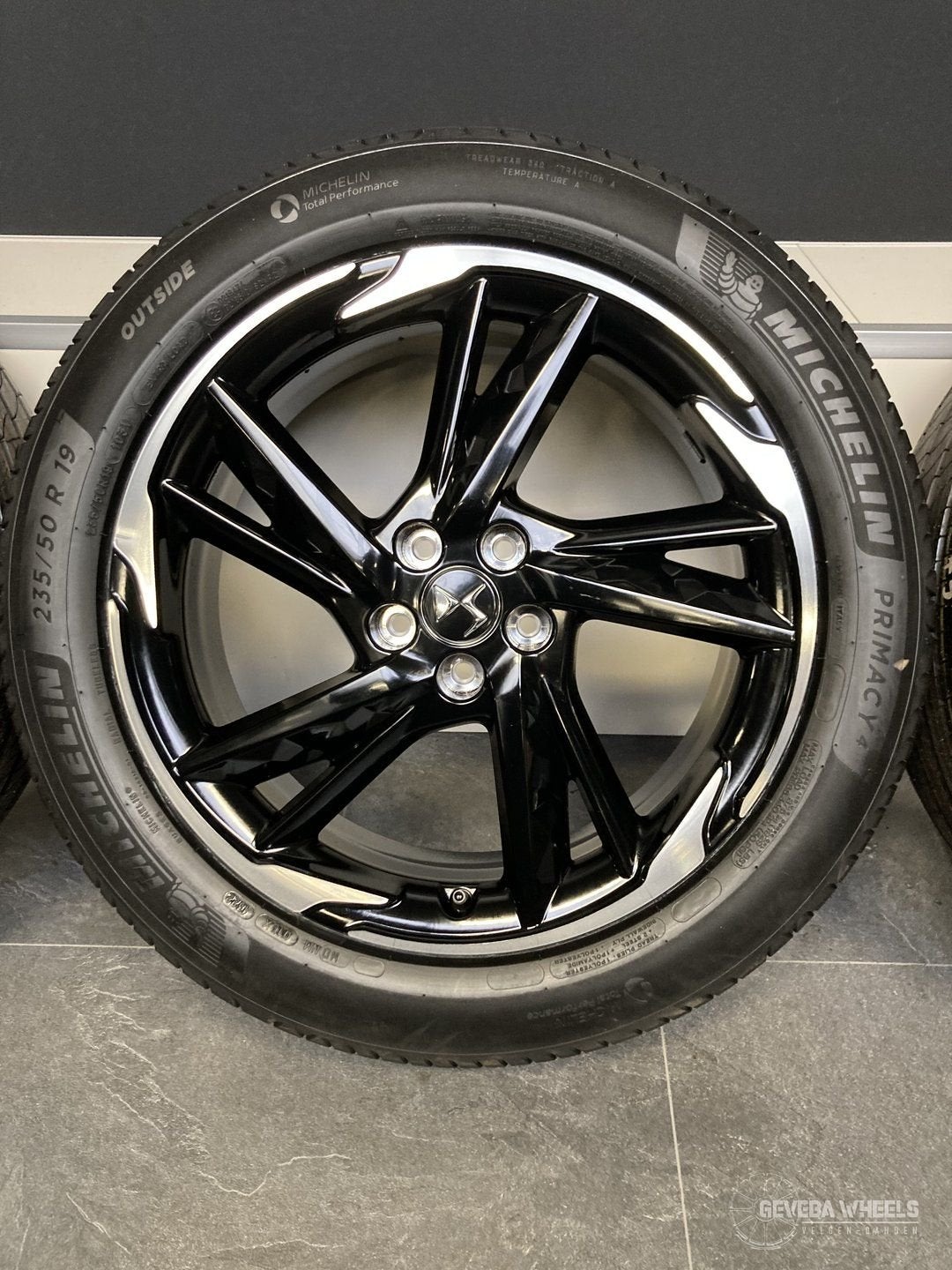 19” originele DS4 DS7 Crossback velgen + banden 5x108 DEMO 9, Auto-onderdelen, Banden en Velgen, 19 inch, Gebruikt, -, -