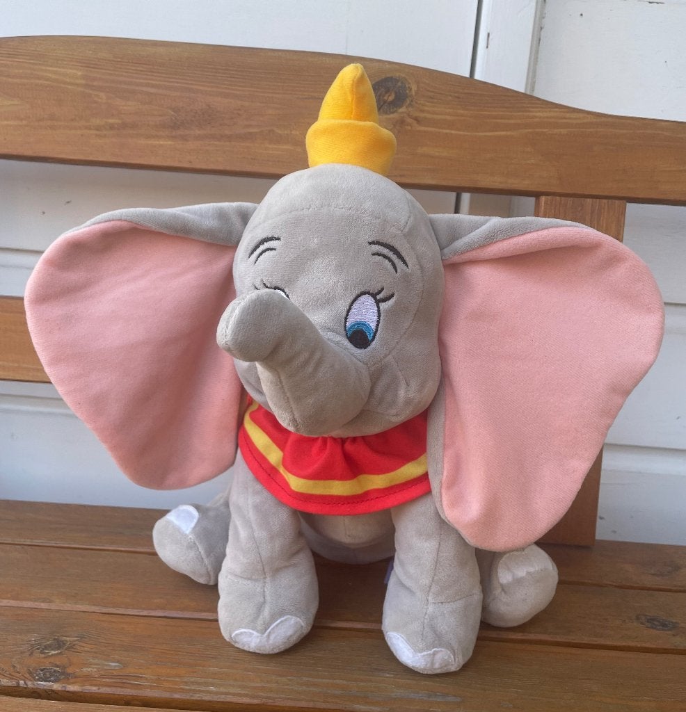 Disney dombo knuffel olifant 33 cm dumbo Whitehouse leisure, Kinderen en Baby's, Ophalen of Verzenden, Zo goed als nieuw, Olifant