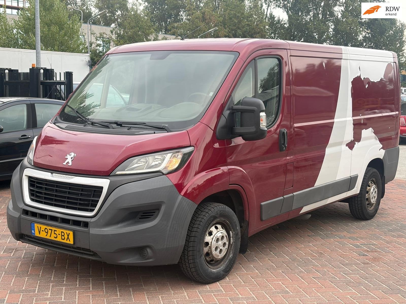 Peugeot Boxer 330 2.0 BlueHDI L2H2 Pro Airco! 250DKM NAP! 20, Voorwielaandrijving, Gebruikt, Euro 6, 4 cilinders
