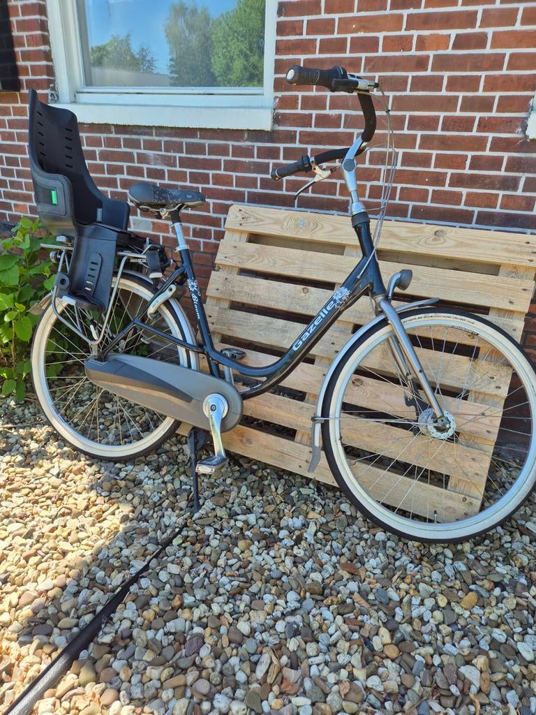 Gazelle bloom moederfiets met stoeltje, Ophalen, Versnellingen, Gazelle, 1 zitje