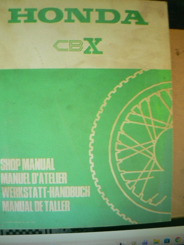 diverse honda cbx1000 boeken bladen folders etc ook pro-link, Motoren, Ophalen of Verzenden, Honda