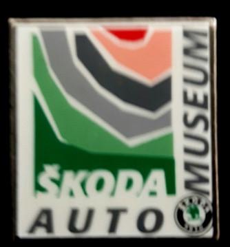 Skoda Automuseum pin, Verzenden, Nieuw, Transport, Speldje of Pin