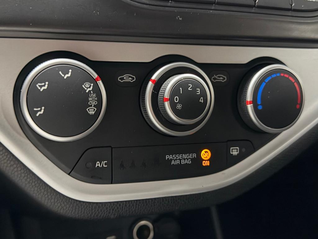 Kia Picanto 1.0 CVVT EconomyLine Nap Airco, Voorwielaandrijving, Euro 5, Gebruikt, Wit