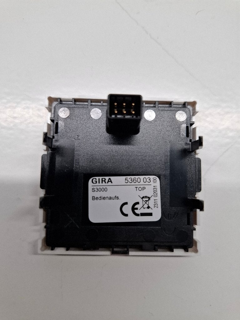 GIRA Bedieningswip voor tastdimmer Zuiver wit 536003, Doe-het-zelf en Verbouw, Elektra en Kabels, Ophalen of Verzenden, Zo goed als nieuw