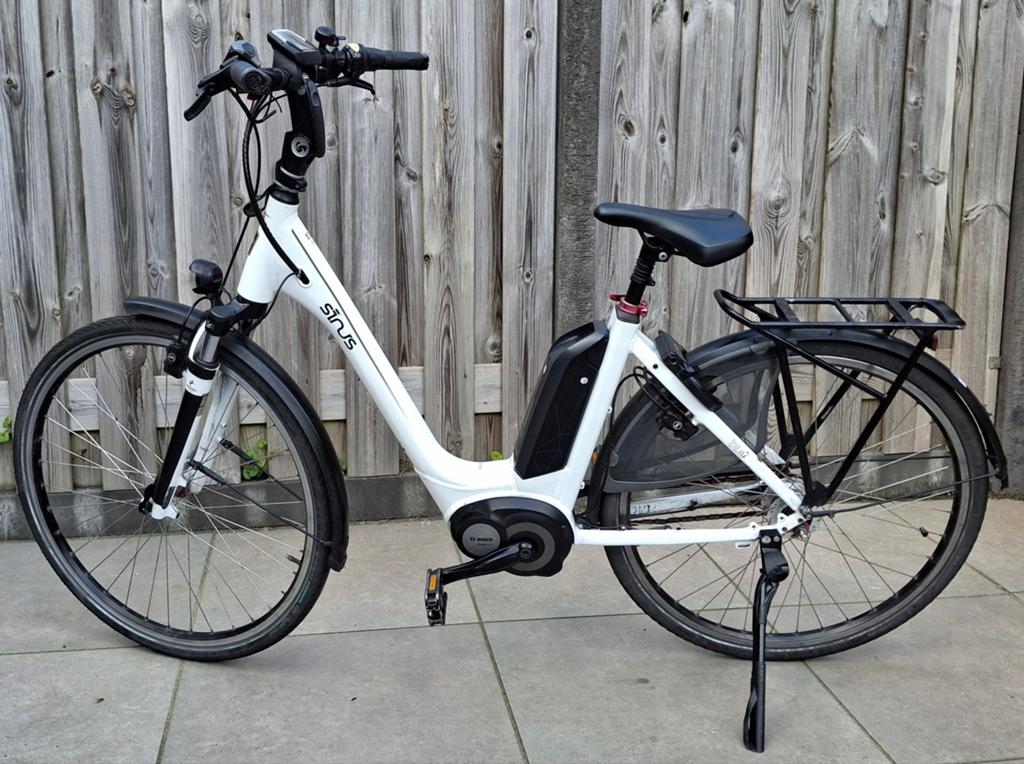 Sinus Tria N7 - Bosch Middenmotor - 109km bereik, Gebruikt, 47 tot 51 cm, 50 km per accu of meer, Ophalen