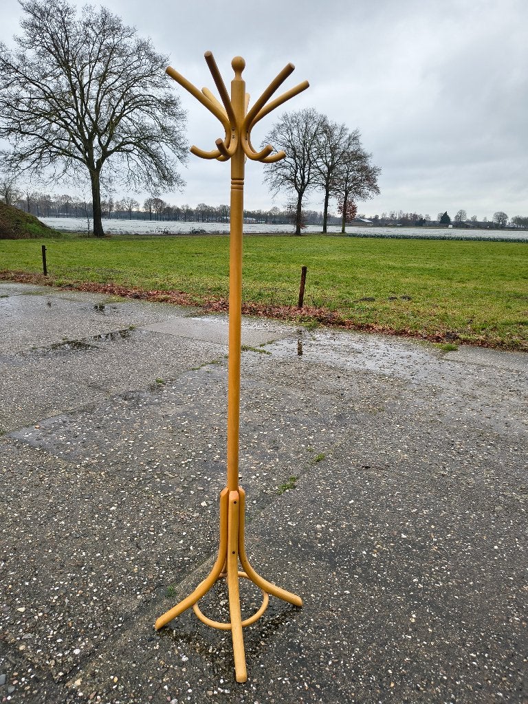 Vintage houten staande kapstok, Ophalen, Gebruikt, Nb, Nb