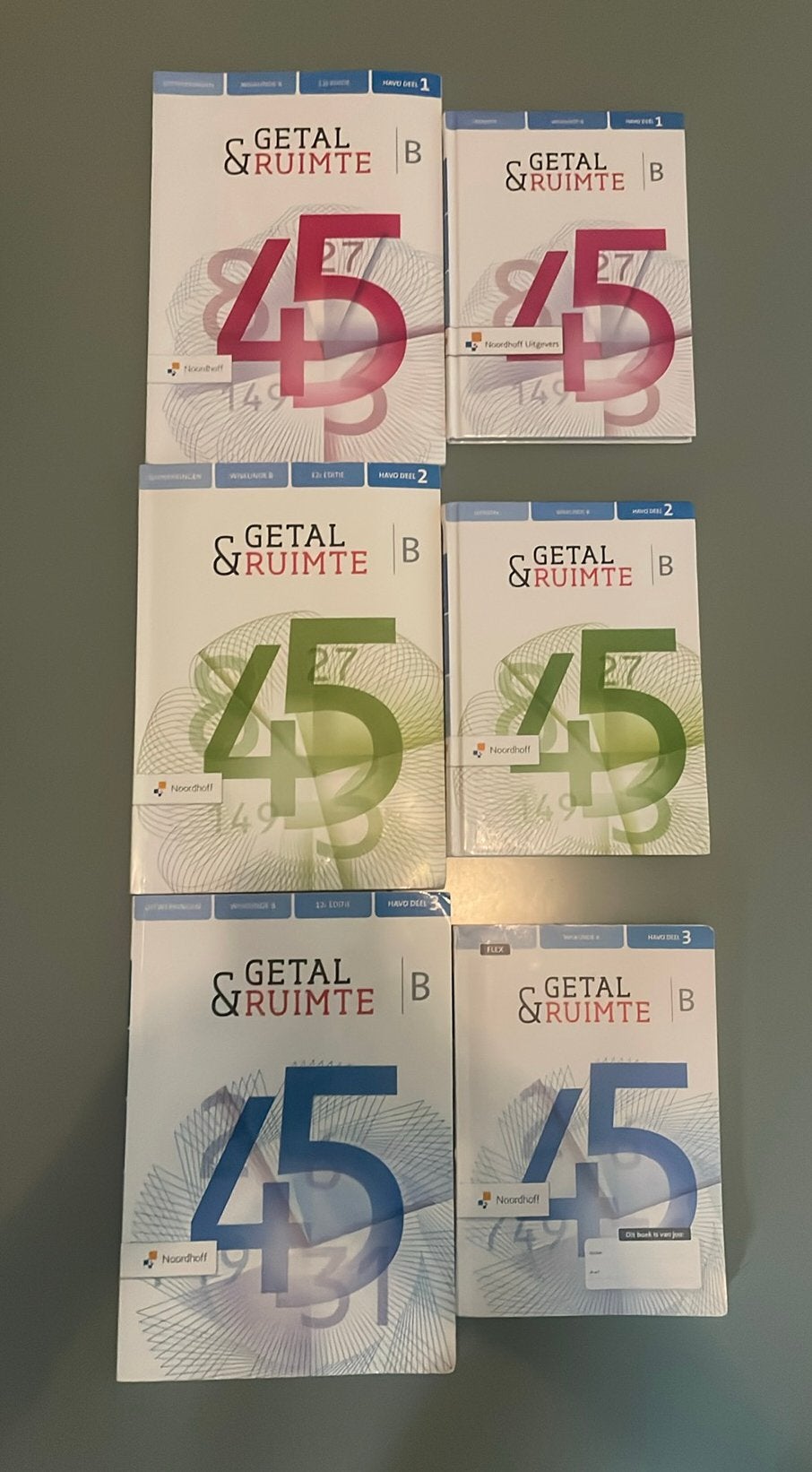 Getal en ruimte havo wiskunde B editie 12 + uitwerkingen, Ophalen of Verzenden, Zo goed als nieuw, HAVO, Wiskunde B