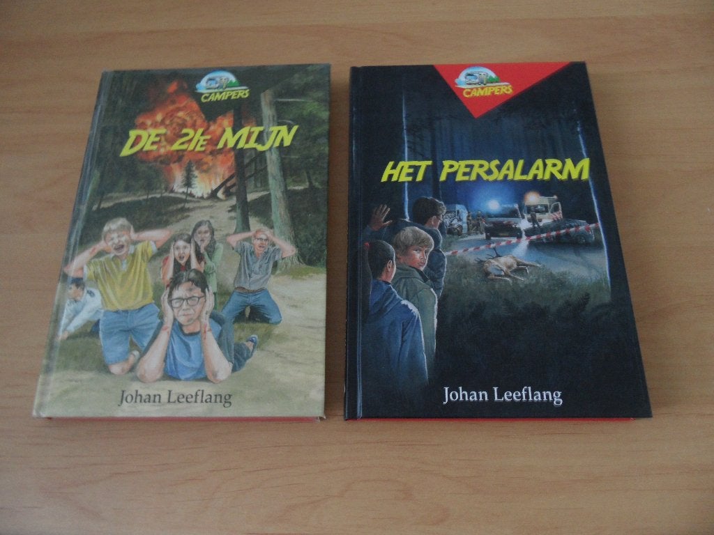 Campers (1,6 en 8)- Johan Leeflang, Ophalen of Verzenden, Gelezen