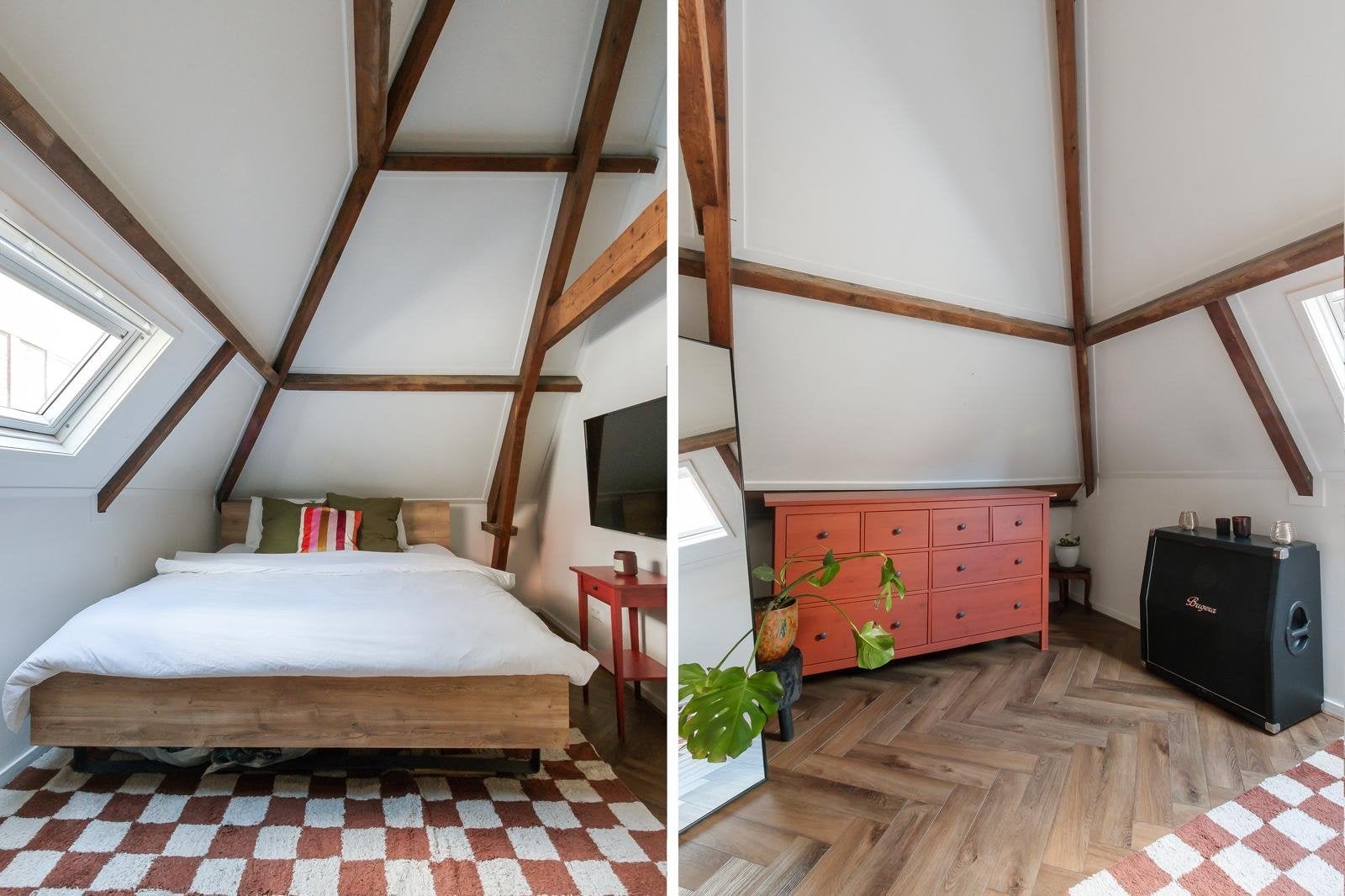 FRAAI retro vloerkleed Gambit bruin/wit 330x230 cm, Ophalen, 200 cm of meer, Zo goed als nieuw, 200 cm of meer