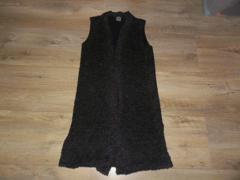 People of 2Morrow Donker Grijs Lang Vest/Top Maat M, Kleding | Dames, Tops, Maat 38/40 (M), Ophalen of Verzenden, Zonder mouw
